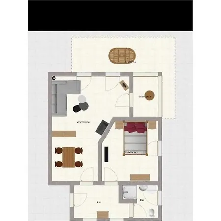 1-bedroom בית נופש Lemkendorf